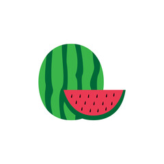 Watermelon logo design concept
