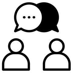 discussion, talk, communication icon