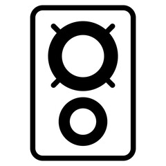 Music speaker icon