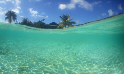 a beautiful beach on the island of Curacao