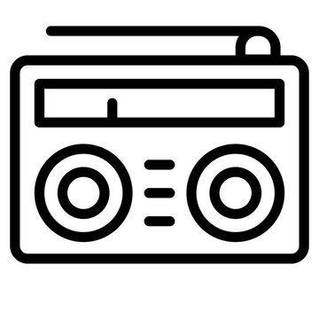 recommend clip art: Radio Icon