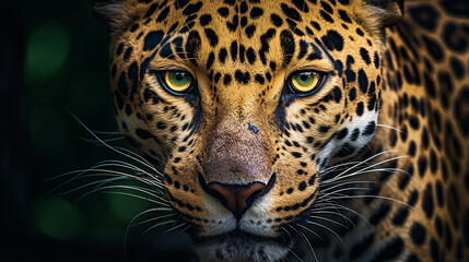 Portrait Leopard in 16:9
