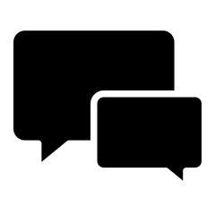 Naklejka premium Speech bubble icon