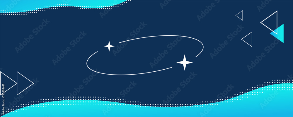 Poster abstract retro background with retro y2k frame and blinks, geometric design elements, dot pattern. v