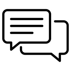 Speech bubble icon