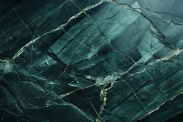 Dark green marble texture background pattern with high resolution, top view.