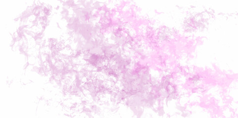 Fototapeta na wymiar Abstract baby pink watercolor background for your design. subtle watercolor pink. Pink dust particle splash on white background. abstract pink smokey grunge painted background.