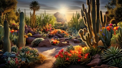 cactus desert botanical garden phoenix