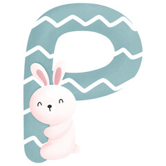 easter Alphabet P