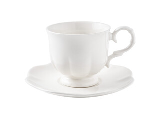 Empty white coffee cup transparent png