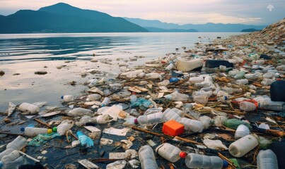 A Beach of Waste: The Devastating Reality of Pollution on Our Shores