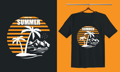 Vector T shirt design concept