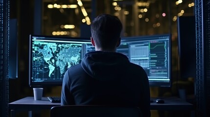 Programmers sit in front of the computer and write the source code and make changes to it
