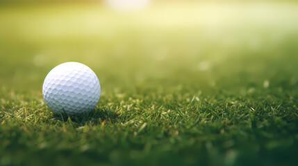 Fototapeta premium Golf background, explore the wonderful world of golf