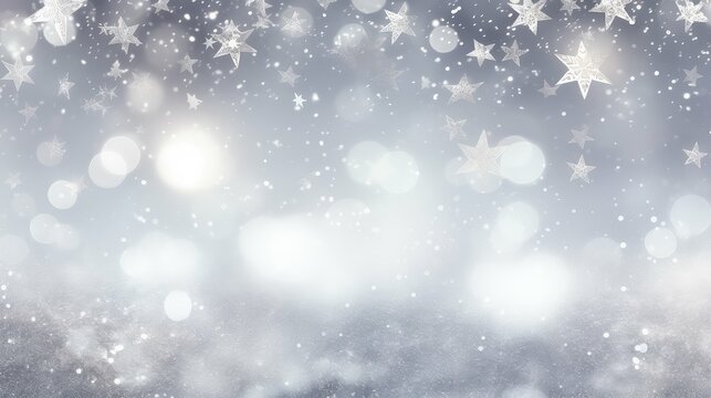 celebration silver holiday background