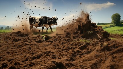 nutrients cow manure