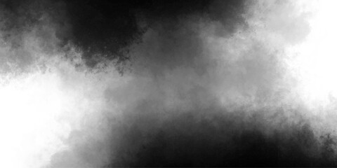 Black White smoke exploding cumulus clouds misty fog.dramatic smoke transparent smoke design element fog effect background of smoke vape fog and smoke liquid smoke rising.mist or smog.
