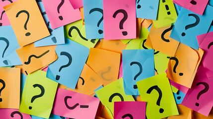 Ponder the question mark, think about the mystery of the question