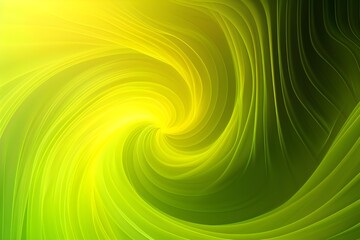 Yellow-green gradient, bright color, background, illustration, color pair, Generative AI