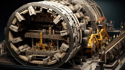 excavation tunnel boring machine
