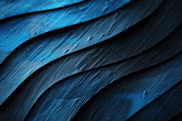 Close-Up of Blue Bird Feathers - obrazy, fototapety, plakaty