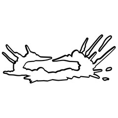 Smoke Vector Outline