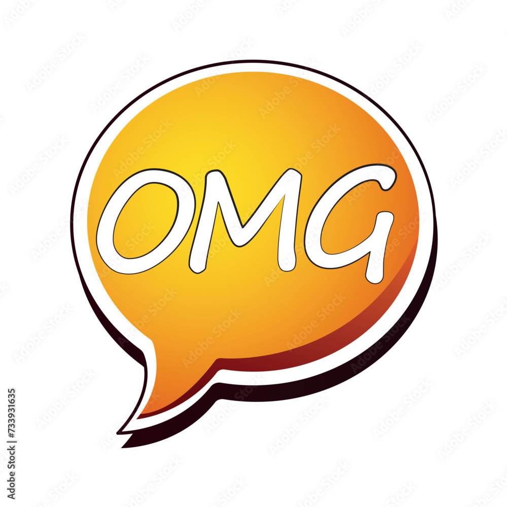 Aufkleber comics phrase of colorful set. this charming cartoon design feature a lively cloud of messages rende