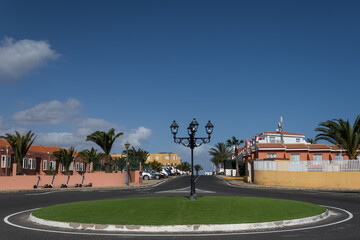 Touristic resot of Fuerteventura.