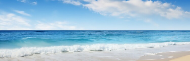 Fototapeta premium summer background for relaxing on the beach, for text, invitations, posters, holidays etc