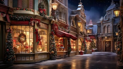 Fototapeta premium ornaments holiday store