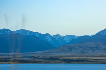 Shandan Military Horse Farm, Zhangye City, Gansu Province-Snowy Mountains and Pastures of Qilian Mountains