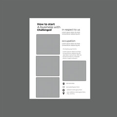 CORPORATE FLYER Template Design with Professional and Corporate look. This Template Design to promote your business and easy to edit, all you need to know the basic Illustrator to change the 