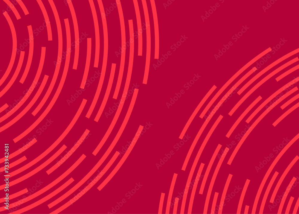 Poster minimalist background with curved swirl lines pattern