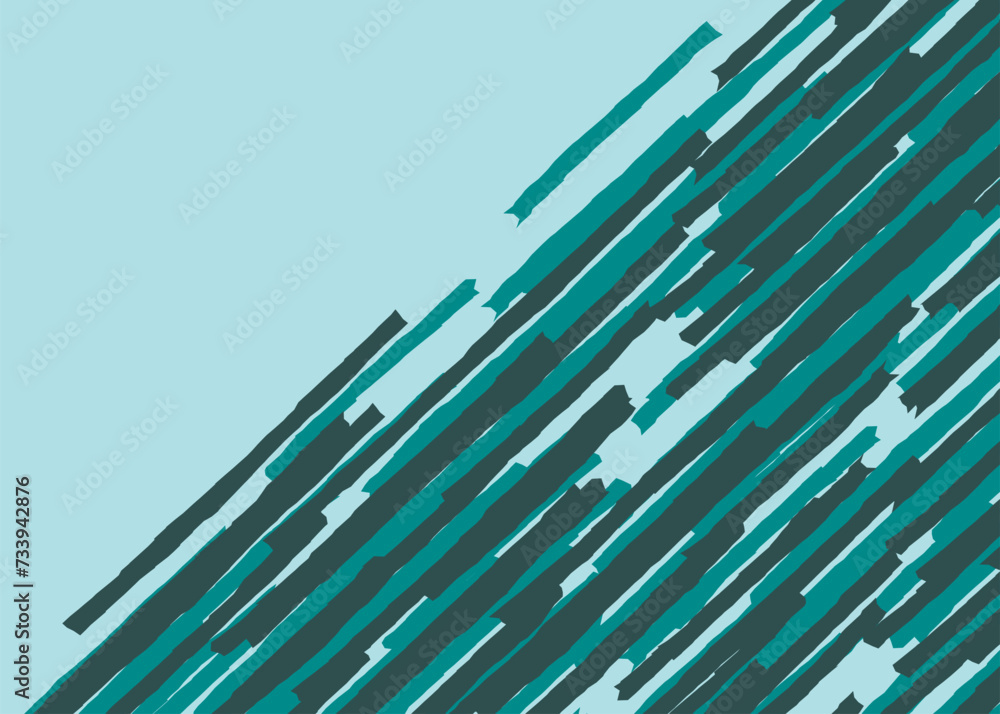 Poster minimalist background with diagonal rough lines pattern and with some copy space area