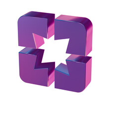 Beautiful abstract illustrations Blue Pages symbol icons