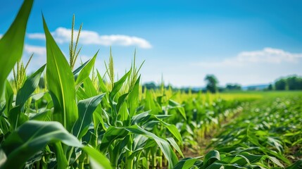 Obraz premium agriculture corn farming