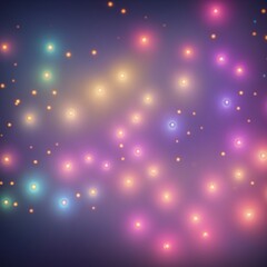 Fototapeta premium Shining abstraction: brilliant details against a deep, dark background. Enhance your project with this captivating illustration.