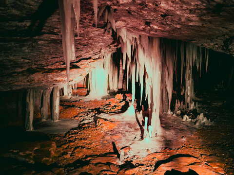 Pinega Caves, Arkhangelsk region Russia