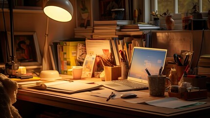 remote busy working from home