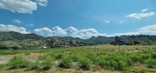  drive through the Turkey on wide tuskish highways