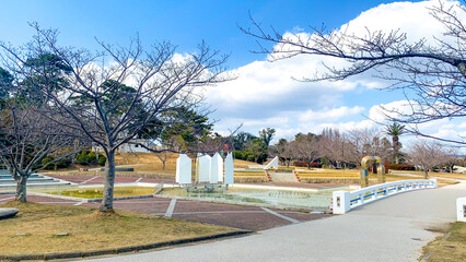 晴れた日のときわ公園
