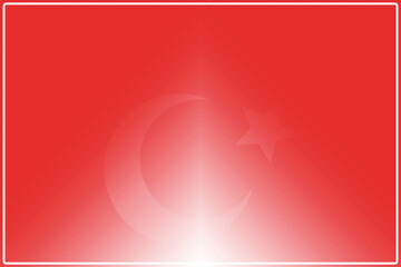 Turkish Flag. Celebrating Turkish national days. 23 nisan, 19 mayis, 29 ekim, 30 agustos concept. Vector illustration