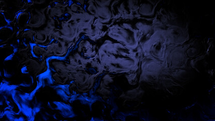 dark blue gradient constitutional lines relievo - abstract 3D rendering