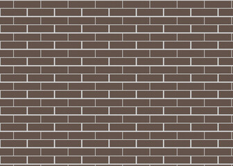 Umber Brown Color Brick Wall Background. Blank Copy Space. Abstract wall. Textured Background. Interior Wall Background. Modern Wall Design. Abstract Design for banners and advertisements.