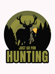 Hunting T Shirt Design