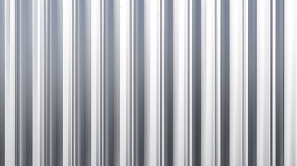 White Corrugated metal or zinc texture surface or gal .Generative AI (3)