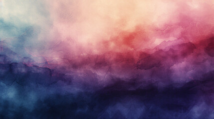 Obraz premium Step into a Surreal Journey with Abstract Watercolor Backgrounds Shaping an Otherworldly Landscape, Blending Vibrant Colors and Fluid Forms to Create a Captivating Visual Experience.