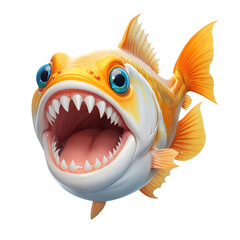 Fish with sharp teeth