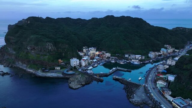 Bitou Cape Park From Above, Taiwan, Aerial View