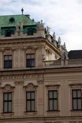 Fototapeta na wymiar Architecture in the city of Vienna, Austria